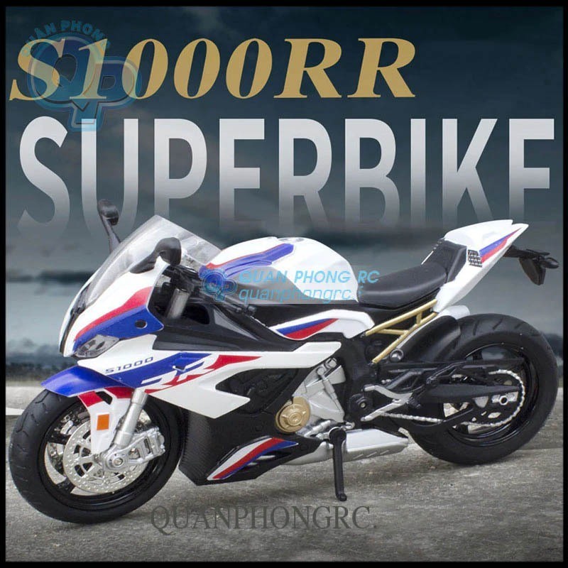 Huayi - รถโมเดลสเกล 1:12 BM S1000RR