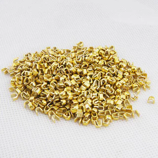 Zipper Top & Bottom Repair Kit – 50 Pcs Zipper Stopper Set (Silver/Golds) #3 #5