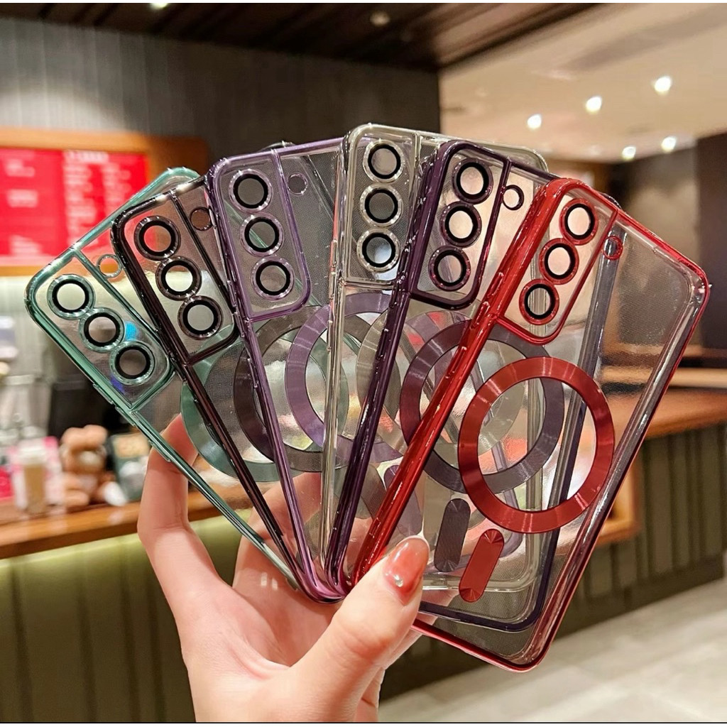 {พร้อมส่ง!!!} เคสโทรศัพท์ แมกเซฟ สำหรับ Samsung A56 A36 A16 A55 A35 A15 S24FE S21FE S25U tra S24Ultraเคสซ