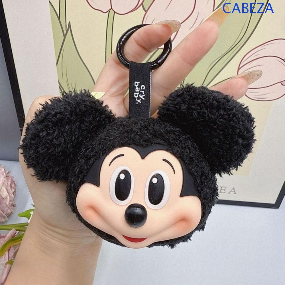 CABEZA Mickey Minne ตุ๊กตาตัวเลข,การ์ตูนสะสม Mickey Minne พวงกุญแจตุ๊กตา,Mickey Minneครอบครัวรถพวงกุญแจไวนิลจี้Mickey Minneตุ๊กตาตุ๊กตาเด็กของขวัญ