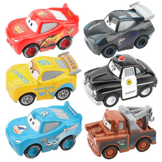 5 ซม.Disney Pixar Cars Mini McQueen Mater Jackson นายอําเภอโ…