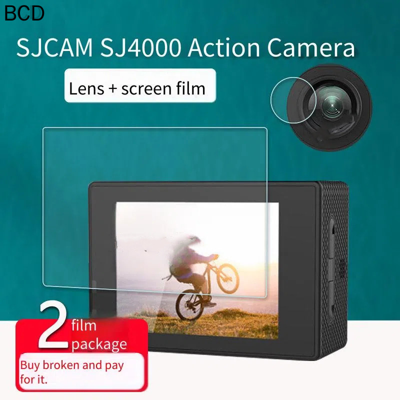 PET Clear Soft Film จอแสดงผล LCD ป้องกันหน้าจอสําหรับ SJCAM SJ4000 Air/Wifi 4K Action กล้องอุปกรณ์ป้องกัน