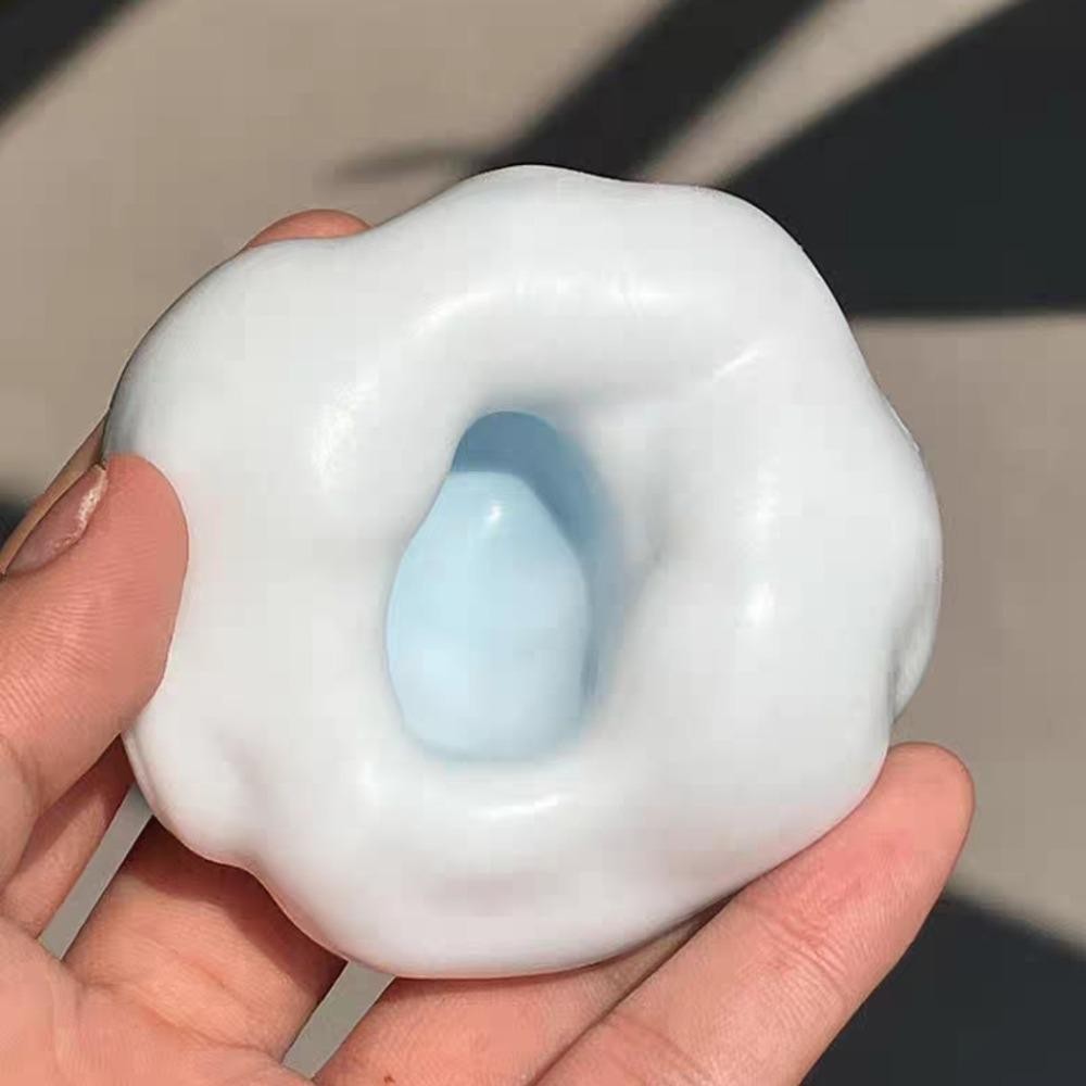 กระบอกลม🔥โมจิสูบลม squishy ของเล่นหยิก stress ball Reliever ของเล่นบีบ ของขวัญหลอกสมจริงจําลองรูปร่างได้ของเล่นเด็ก - รูปที่ 4