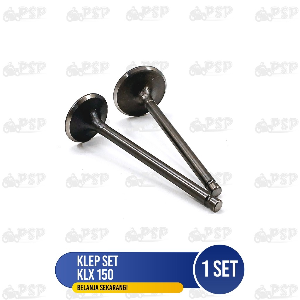 ชุดวาล์ว KLX 150 (ชุด 2 ชิ้น) - ชุดวาล์วใน Ex Kawasaki D Tracker KLX 150 BF