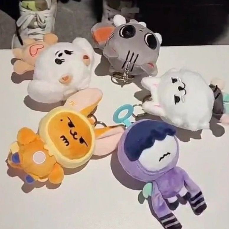 Txt ตุ๊กตา TXT Flash Choi Soo Bin Kang Taixian Choi Soo Gui Choi Ranjun Doll Key ตุ๊กตา PPULBATU ตุ๊