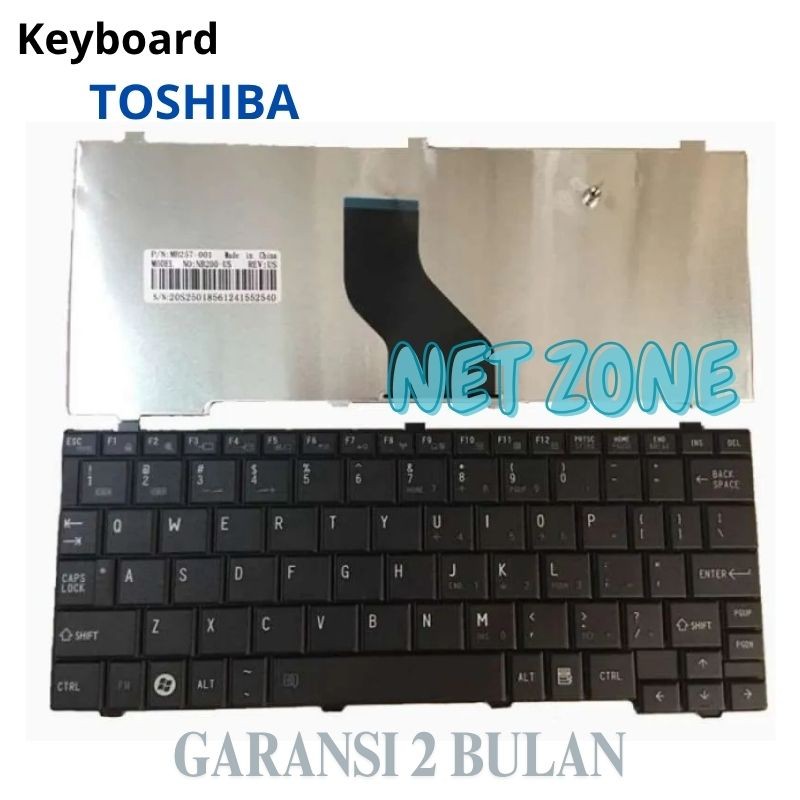 คีย์บอร์ดสําหรับโตชิบา NB510 NB500 NB550 NB550D NB520 NB200 NB300 -NZONE