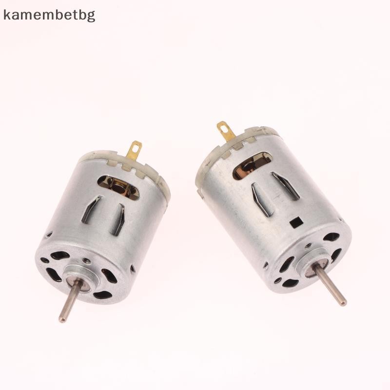 Kamembetbg 1 ชิ้นมอเตอร์ 12V 365 385 ความเร็วสูงแปรงคาร์บอนมอเตอร์ไฟฟ้า DIY พัดลม Micro มอเตอร์สําหรับเครื่องเป่าผม TH