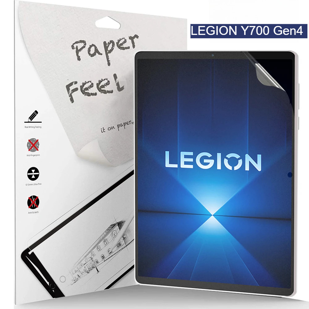 กระดาษรู้สึกเหมือนป้องกันหน้าจอสําหรับ Lenovo Legion y700 รุ่นที่ 4 y700 Gen 4 2025 TB322FC ฟิล์ม (ไ