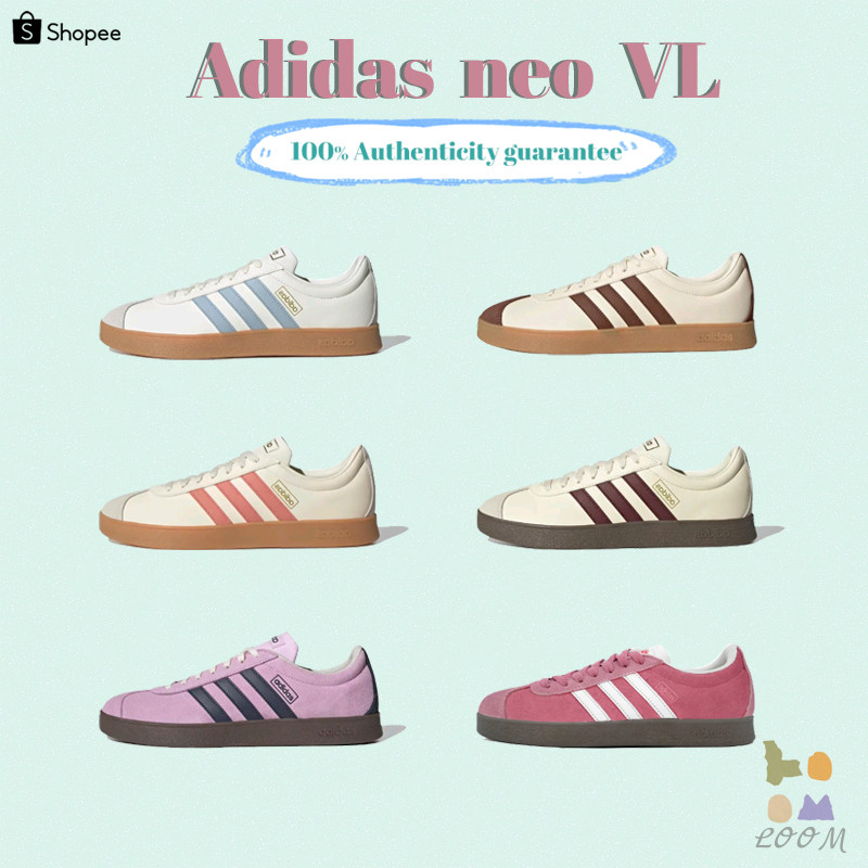 ✨พรีออเดอร์（100% รับประกันของแท้&จากเกาหลี🇰🇷）Adidas neo VL Court 2.0（JH5063/JH5064/ID6016/JH5062/JR8