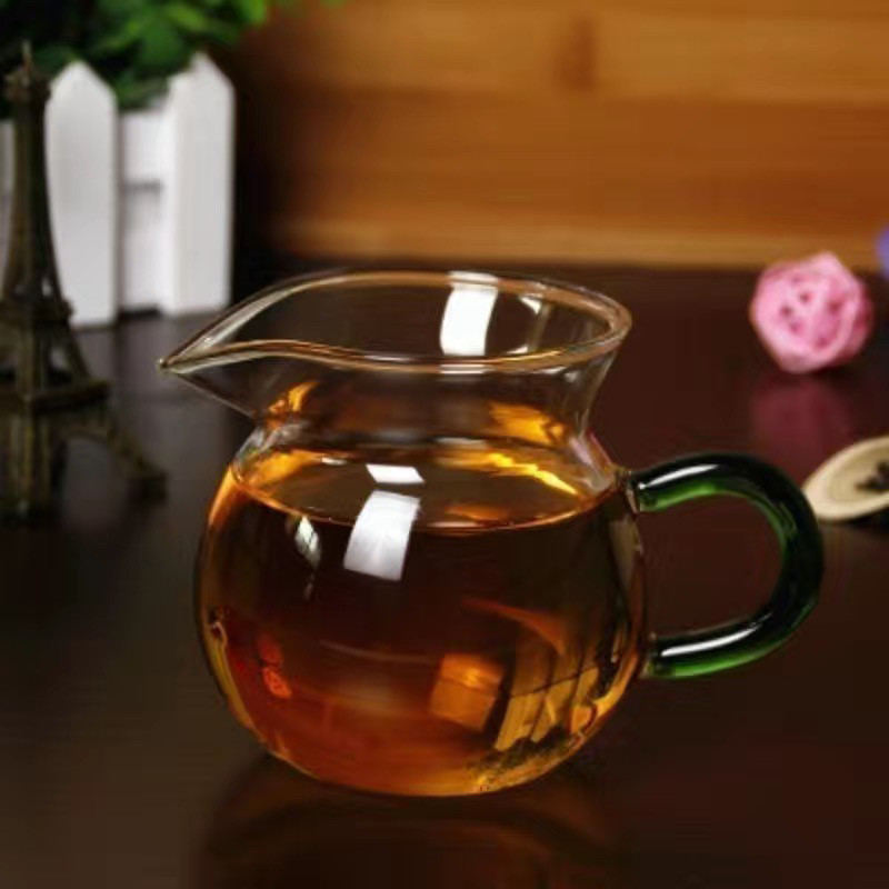 แก้วทนความร้อนยุติธรรมถ้วยหนาทนความร้อนชาท่อระบายน้ําชุดครัวเรือนกรอง ถ้า ฟู ชุดชาชาอาหารทะเล ทีแวร์