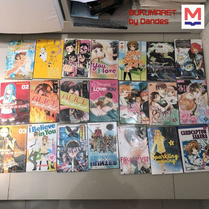 Comic Cabut Title E _ New Manga Original Seal สามารถเลือก Ergo Proxy, Exit ชื่อ