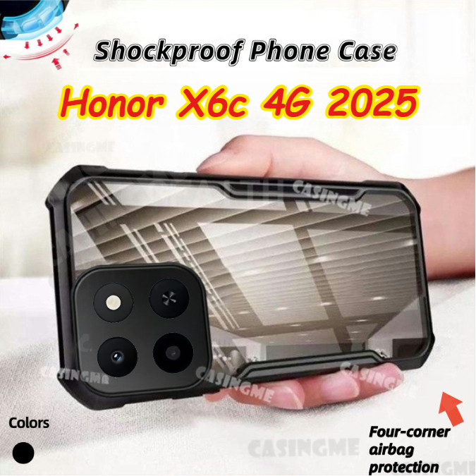 สําหรับ Honor X6c 4G 2025 Transprent AirBag สําหรับ HonorX6C HonorX6C X6b X6a AB c 6c 5G 4G 2025 กัน