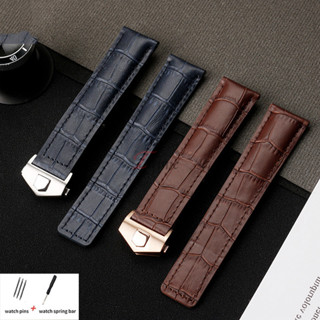 for  HEUER สายนาฬิกาข้อมือ สายหนังวัวแท้ 20 มม. 22 มม. 24 มม…