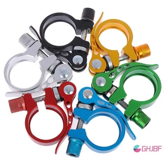 GHJBF] 25.4-34.9 มม.อลูมิเนียมจักรยาน Seatpost Clamp Quick Release ที่นั่งโพสต์ Ss คอเต่าเดิมเดิม