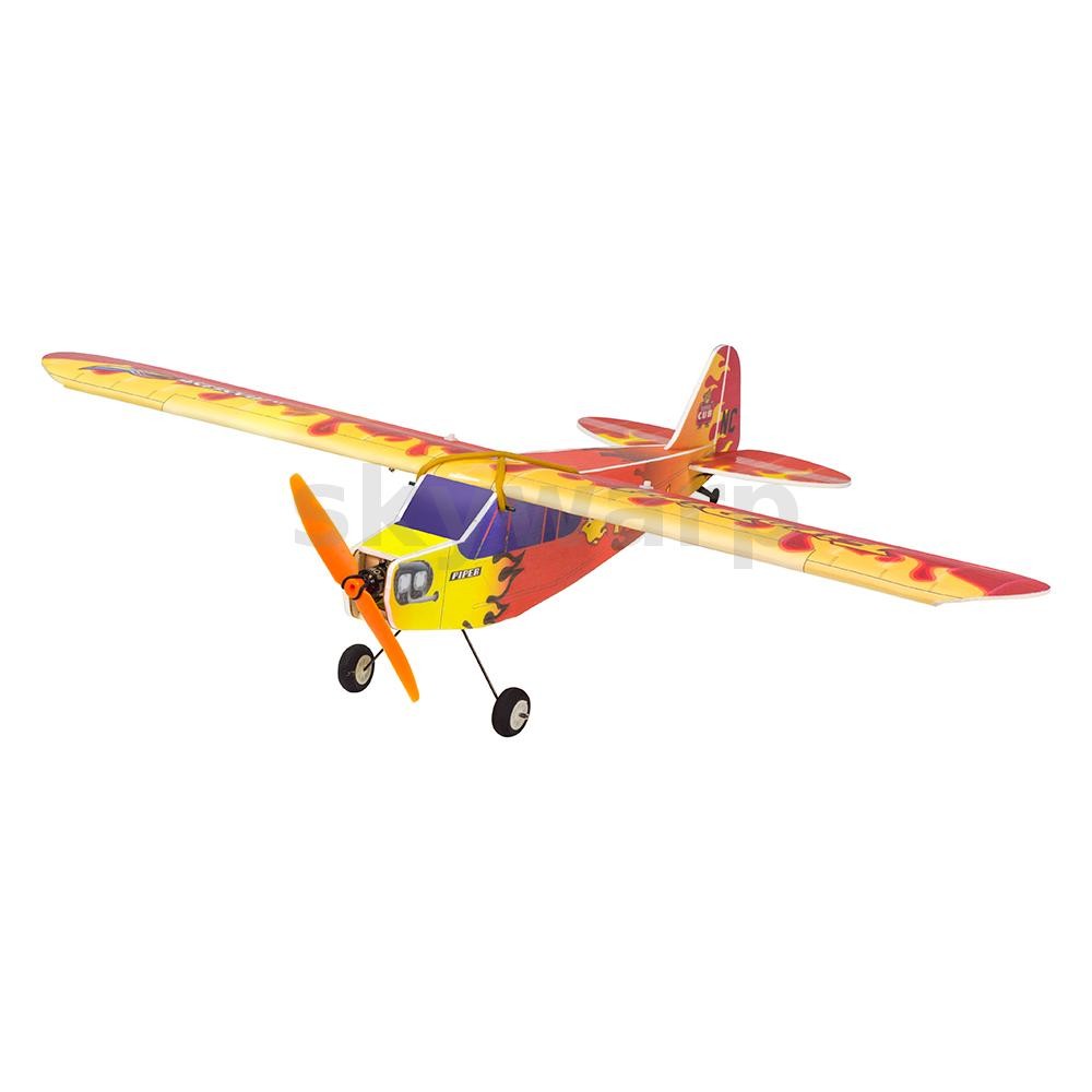Dancing Wings Hobby E31 J3 FireBird 600mm Wingspan PP Foam RC Airplane ชุดเครื่องบินปีกคงที่ / KIT+P