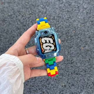 Lego Building Block Strap + เคสป้องกัน Imoo Z1 Z2 Z5 Z6 Z7 imoo X10 สายรัด Imoo Z1 เคสป้องกัน Z2 เคส Z5 เคส Z6 เคส Z7 ป้องกัน