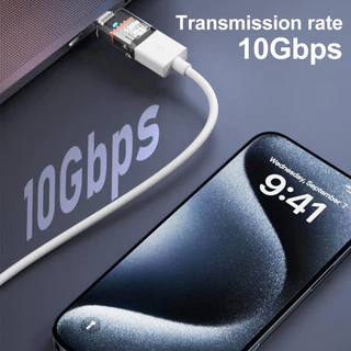 HdoorLink Universal Type C ถึง USB 2.0 อะแดปเตอร์ 120W 10Gbps ความเร็วสูงชาร์จข้อมูล Transfer ตัวแปลงโทรศัพท์สําหรับ IOS Pad Samsung PC