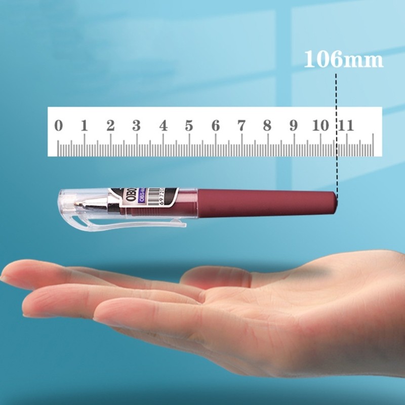 Stat 4 17 นิ้วสั้น Mini ปากกาหมึกสีดําแห้งเร็วสําหรับเขียน Journaling Notesake