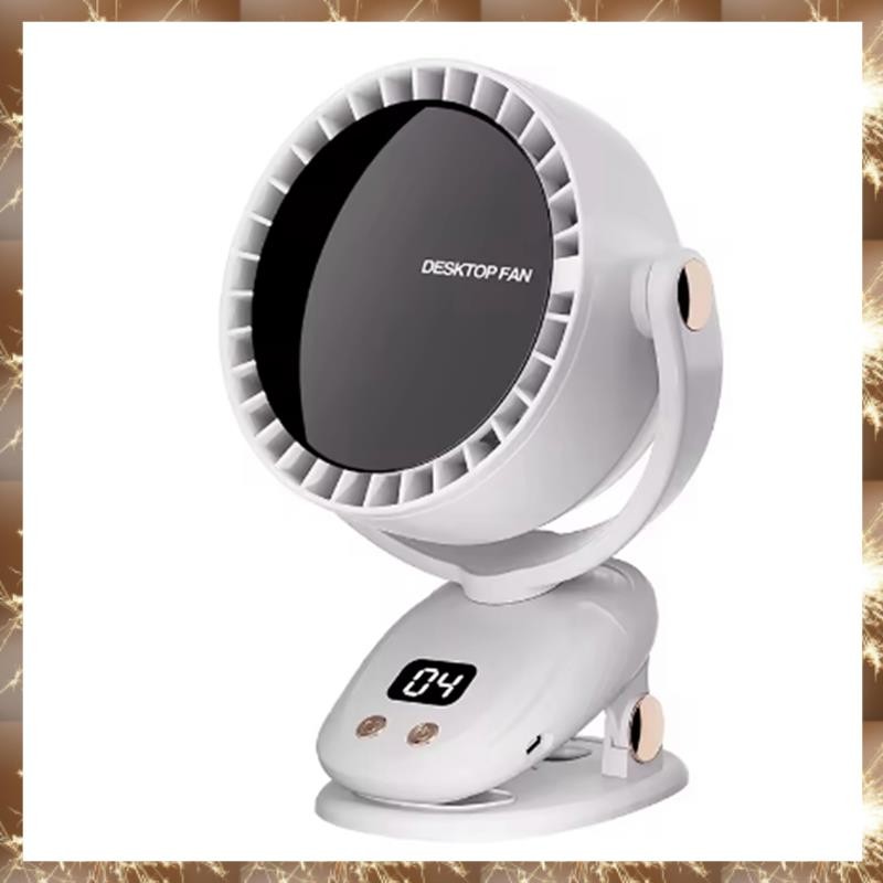 (OKB)Fan พัดลมมัลติฟังก์ชั่น พัดลมตั้งโต๊ะ