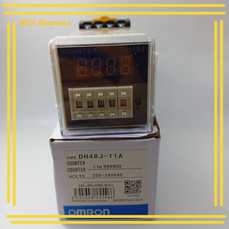 ราคาถูก! DH48J-A DH48J-11A  ไฟ220v. 220vac เคาท์เตอร์นับจำนวน 11ขา ของใหม่ มือ1พร้อมส่ง จากไทย