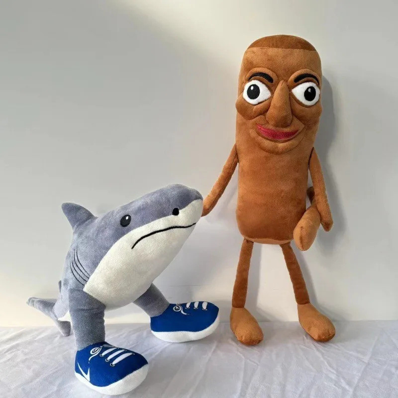 New Tung Tung Tung Sahur Plush Toys TungTung Sahur Tralalero Tralala Shark Soft Stuffed Sofa Ornamen