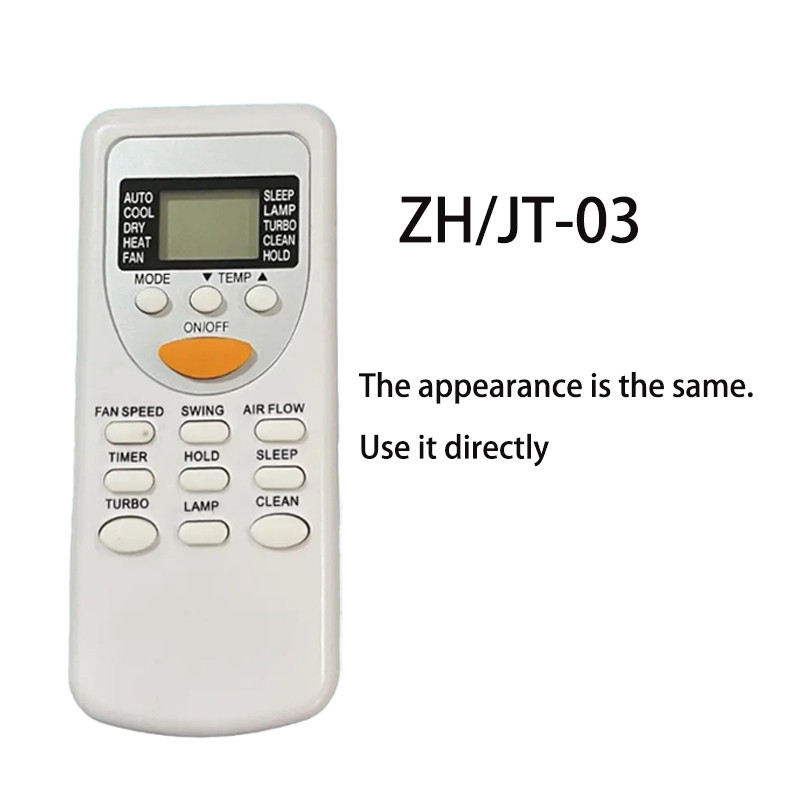 ALANK Universal Replament ZH/JT-03 สําหรับ ELBA REETECH CHIGO AirCon Remoto Controle เครื่องปรับอากาศ