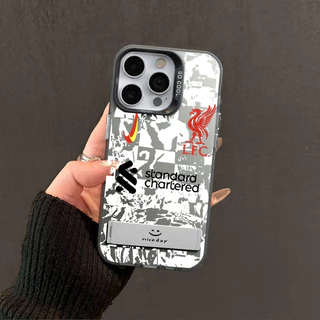 Liverpool FC 2024-2025ฤดูกาลใหม่เคสโทรศัพท์ IMD ใจสำหรับ iPhone แฟนคลับ16 15 14 13 12 PROMAX PLUS 11pro x XR 7/8P