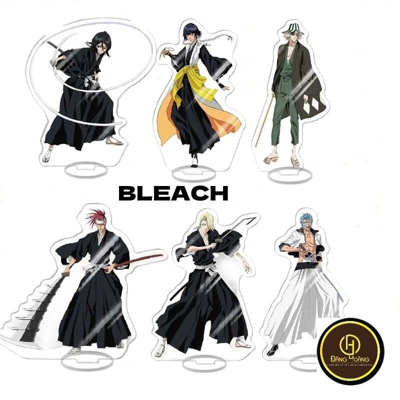 อะนิเมะ Standee BLEACH รูป Kurosaki ichigo Urahara Kisuke AizenSousuke University ศึกษามุมอุปกรณ์ตกแ
