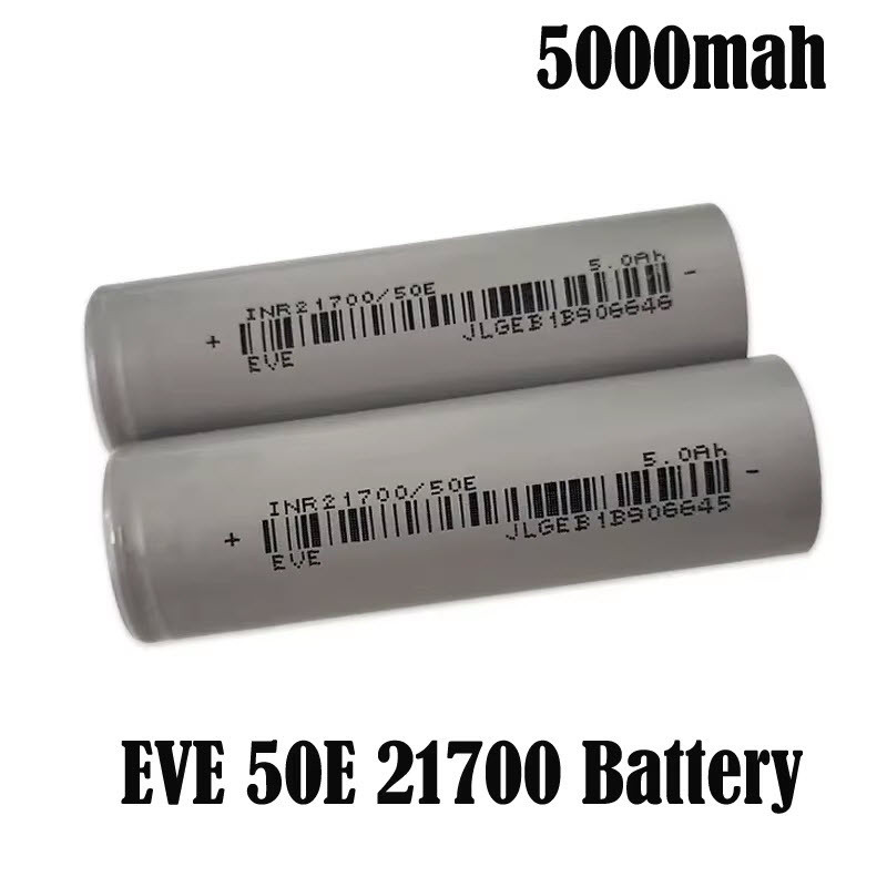 EVE INR21700/50E 5000mAH FLAT TOP 21700 BATTERY