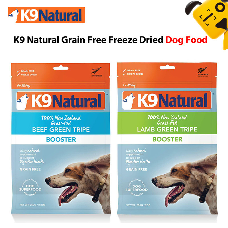 K9 Natural Grain Free Freeze Dry Prebiotics อาหารสุนัขทุกสายพันธุ์ Digestive Health Coat สนับสนุนอร่