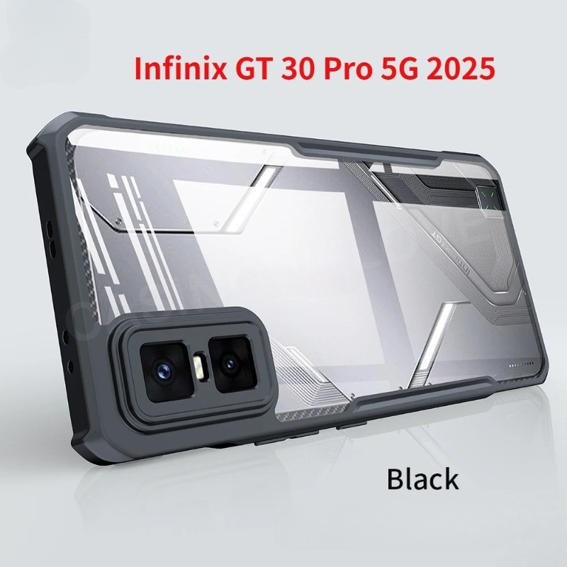 Infinix GT 30 Pro 2025 อะคริลิคเคสโทรศัพท์ใสสําหรับ Infinix GT 30 Pro GT30 Pro GT30Pro 5G 2025 โทรศัพท์ป้องกันกล้องกันกระแทกปลอกปกหลัง