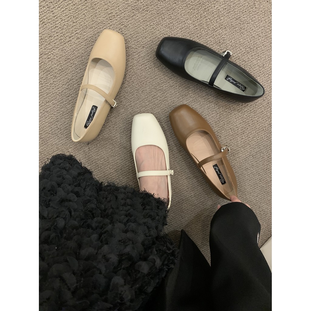 รองเท้าผู้หญิงขนาดใหญ่ (32-44) ขนาดเล็ก 32 33 34 รองเท้าส้นแบนรองเท้าผู้หญิง Slip-On All-Match รองเท