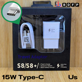 ที่ชาร์จ 15W Type-C BDFPS สำหรับ Samsung A02 ซัมซุง ชาร์จด่วนรวดเร็ว สายชาร์จ 3A 1/2m หัวชาร์จ Usb-A US