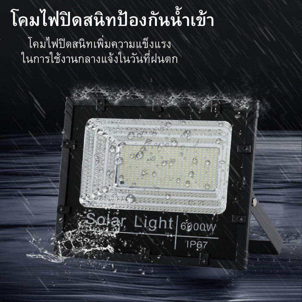 จ้าซะเหลือเกิน ใหม่ JP-350w - JP-7000w ไฟโซลาเซลล์ ตัวโคมใหม่ ไฟพลังงานแสงอาทิตย์ พร้อมแผงโซลาเซลล์ 