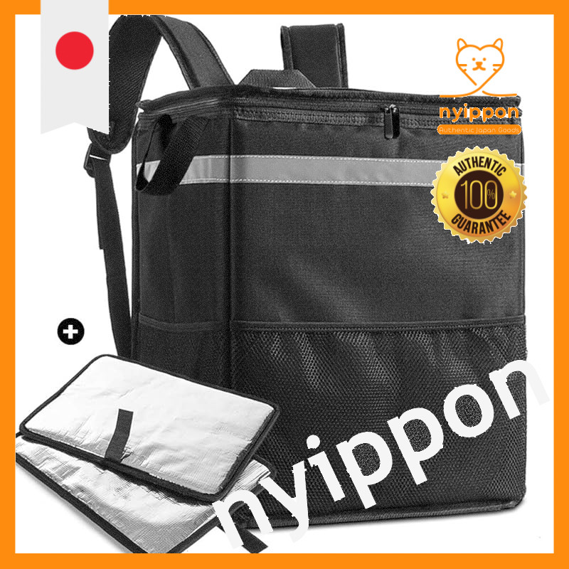 [cherrboll] Delivery Bag for Delivery Use, Backpack for Home Delivery, Pizza Pouch, Sushi Insulation