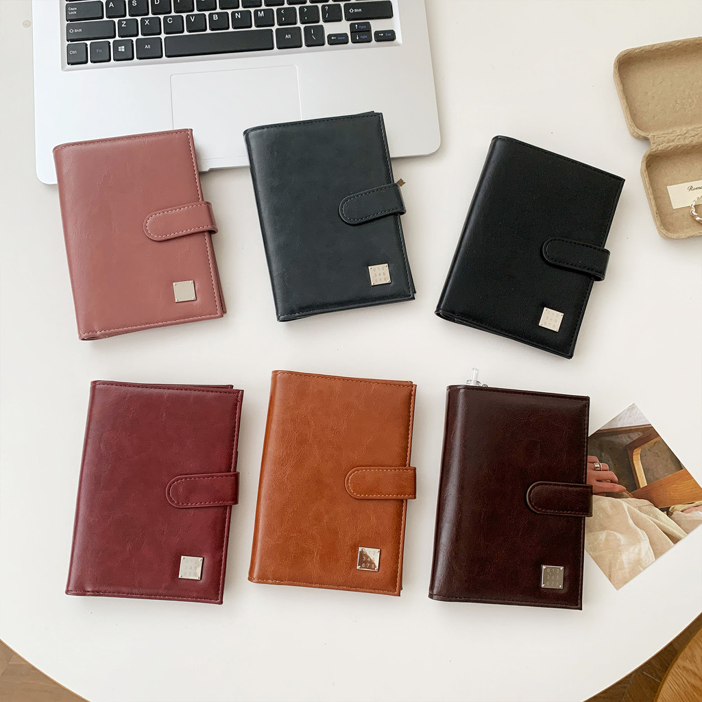 แฟชั่นผู้หญิงระดับไฮเอนด์หนังสือเดินทางขนาดกลางและยาวสไตล์กระเป๋าแบบพกพาหนัง ปู่ เงินสดหัวเข็มขัดกระเป๋า