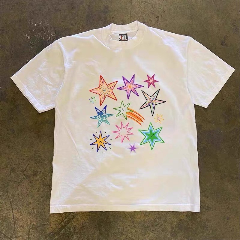 (จัดส่งตลอด 24 ชั่วโมง）REOY_STUDIO♥ เสื้อยืดแขนสั้นผู้หญิงสไตล์เกาหลี แนวฮาราจูกุ Oversized เสื้อยืด ผ้าฝ้ายบริสุทธิ์ ราคา ถูกที่สุด ดีลบีเคเค แกลเลอรีภาพที่ 9