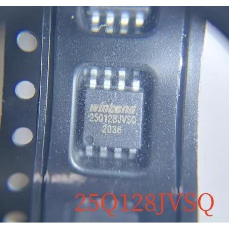 ไอซีเมมโมรี่ winbond W25Q128JVSIQ 25Q128JVSQ W25Q128JVSQ SOP8 3V 128M-BIT NOR Flash Serial ชิปหน่วยค