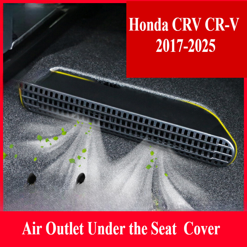 Honda CRV CR-V 2017-2025 Air Outlet ภายใต้ที่นั่งกันฝุ่นและฝาครอบปิดกั้นเครื่องปรับอากาศด้านหลัง