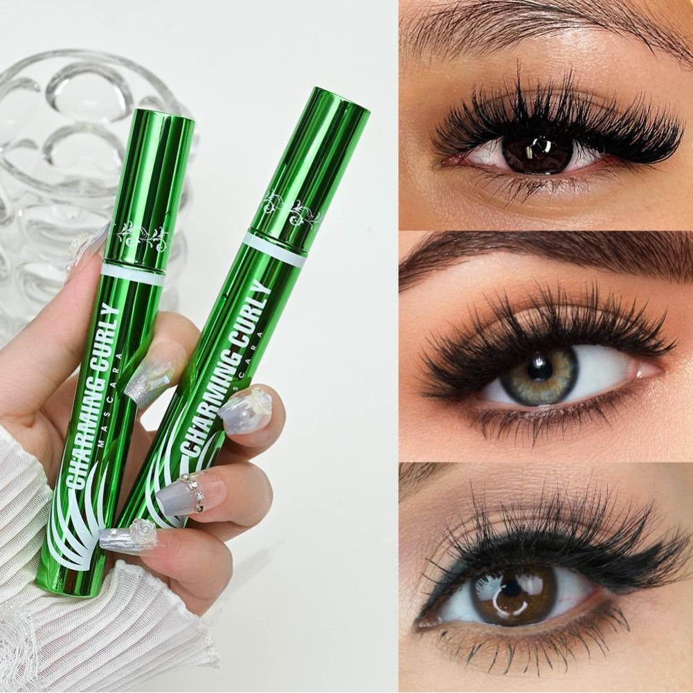 Volume Longening Mascara Waterproof Quick Drying Mascara Cosmetic Cream D5y5
