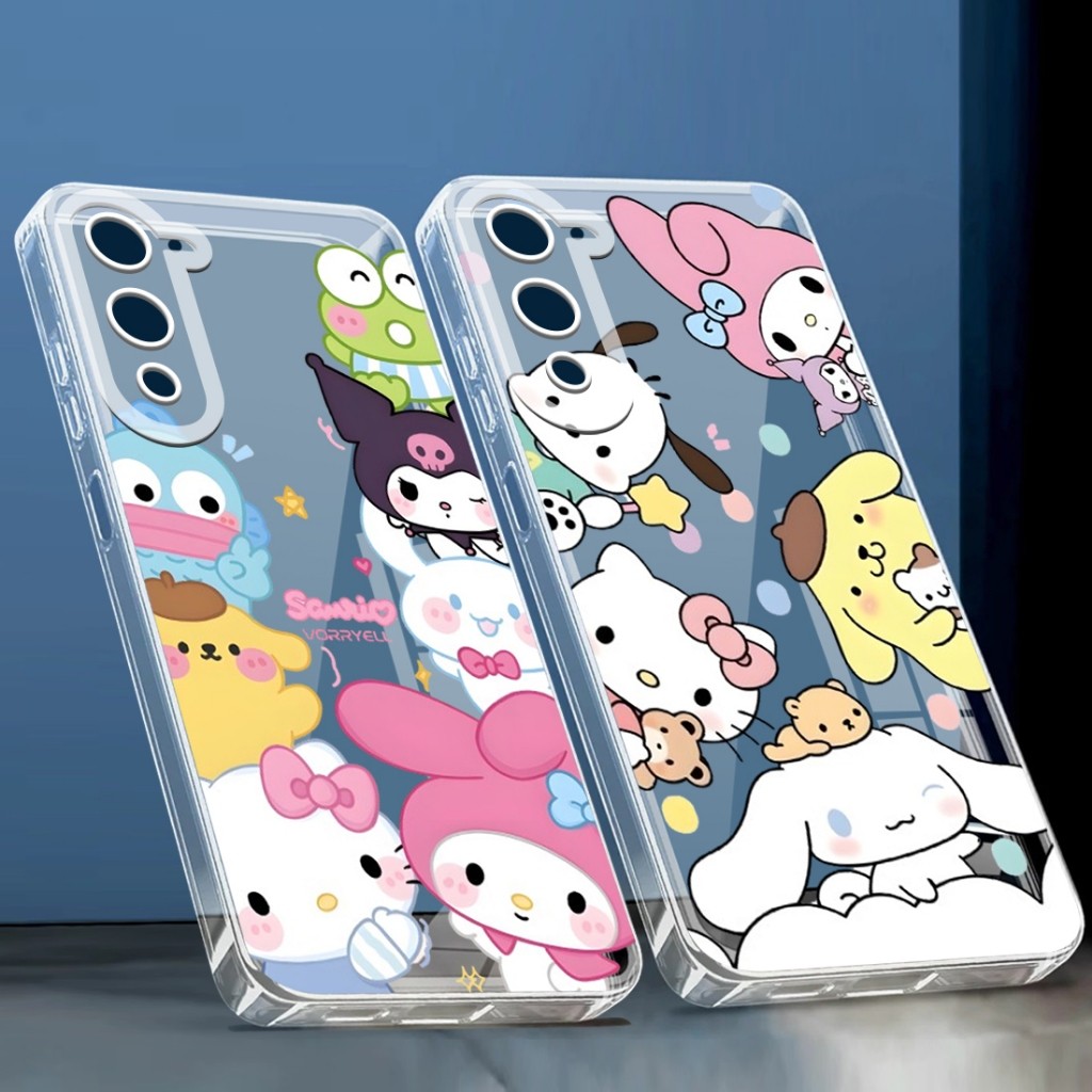 Sizora SoftCase Clear Ready สําหรับ Vivo Y04 Vivo Y29s Clear Casing CARTOON PICTURE - KT24