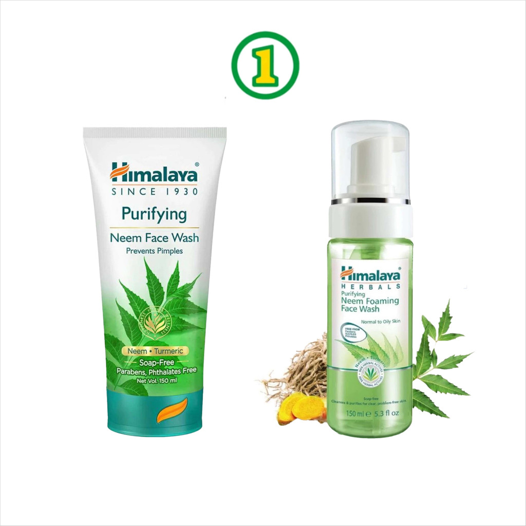 Neem 150 ml เจลล้างหน้า Himalaya Purifying Neem Face Wash Gel 100 ml  ลดสิว และ ควบคุมความมัน