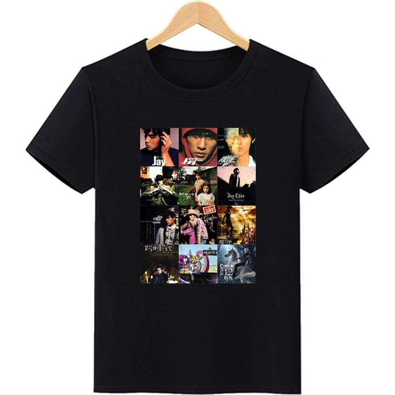 Jay JY ชุบซีลเสื้อยืด Double T Tshirt Jay Chou เสื้อยืด header20250619