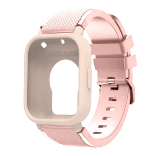 เคสซิลิโคน + สายรัดสําหรับนาฬิกา Redmi 5 Lite / 5 Active Repacement สร้อยข้อมือเข็มขัด Smart Watchband เปลือกป้องกันฝาครอบ