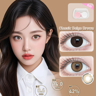 ⚡จัดส่งรวดเร็ว⚡【COD+ค่าพลังงาน:0.00~-6.00】UYAAl คอนแทคเลนส์ซ…