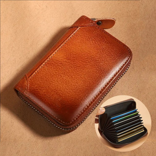 ที่ใส่บัตรผู้ชาย RFID ป้องกันการโจรกรรม ความจุขนาดใหญ่ การจั…