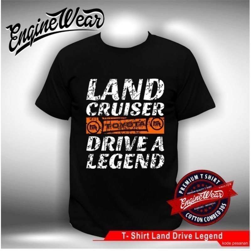 Jeep 2025 แฟชั่น Fj40 Land Cruiser Drive a Legend เสื้อยืดรถยนต์