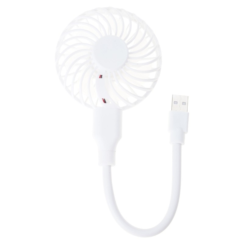 Wayle คอยืดหยุ่น USB พัดลมขนาดเล็กพร้อมสวิตช์ควบคุมปรับมุมสําหรับโต๊ะคอมพิวเตอร์ห้องพักหอพัก Camping