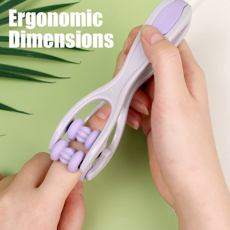 Finger Joint Massage Clip Portable Hand Relaxer Tiger Mouth/Palm การฝังเข็มกด