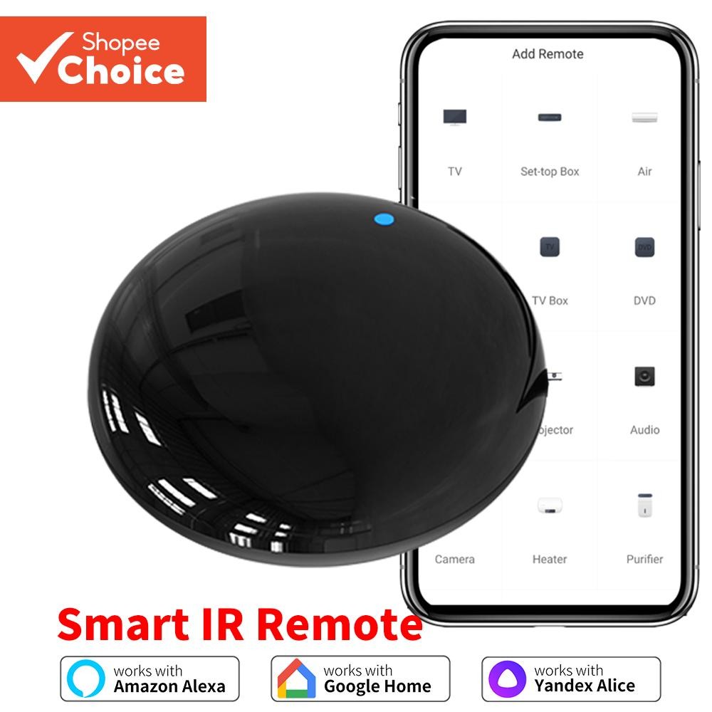 Universal WiFi IR รีโมทคอนโทรลสําหรับ Tuya TV AC เครื่องปรับอากาศ Smart Life APP สมาร์ทโฮม
